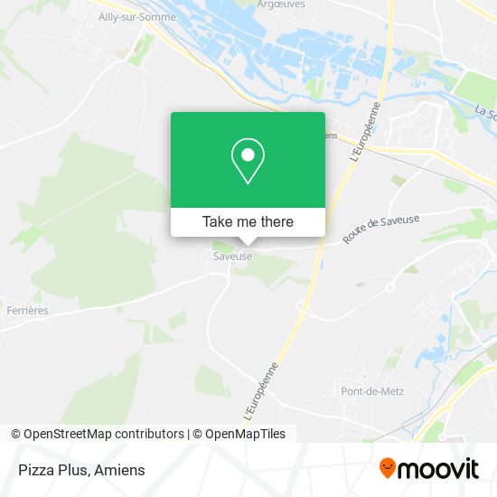 Pizza Plus map