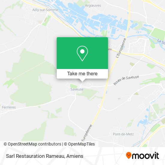Sarl Restauration Rameau map
