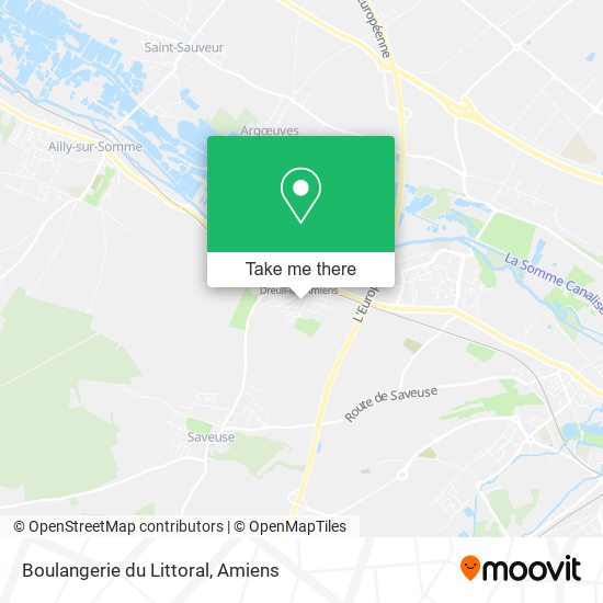 Boulangerie du Littoral map