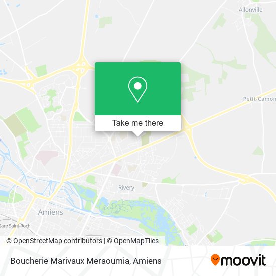 Boucherie Marivaux Meraoumia map