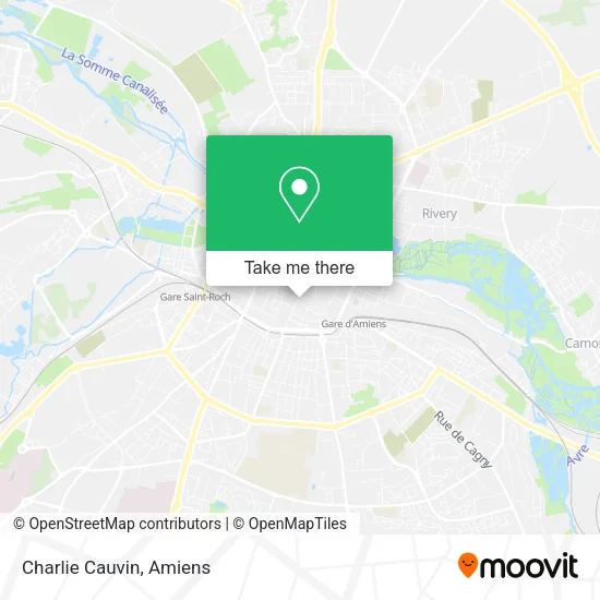 Charlie Cauvin map