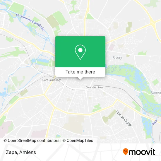 Zapa map
