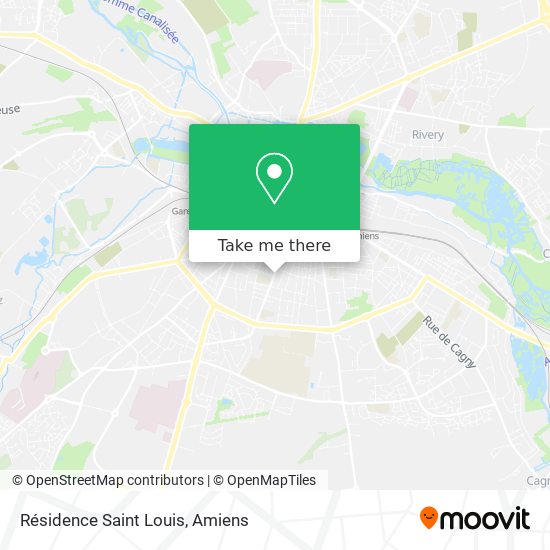 Résidence Saint Louis map
