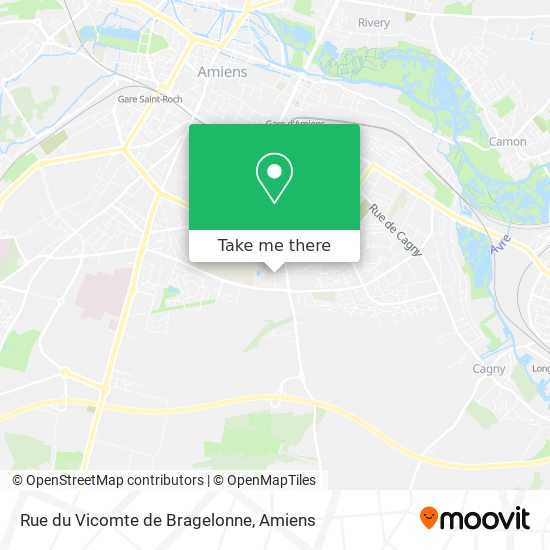 Rue du Vicomte de Bragelonne map