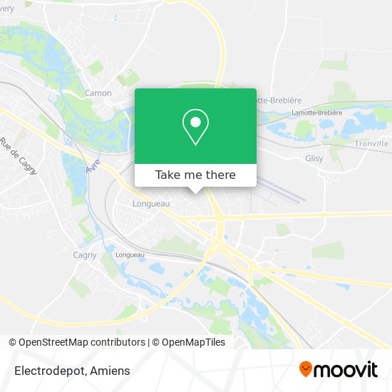 Electrodepot map