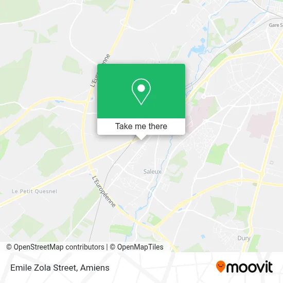 Rue Emile Zola map