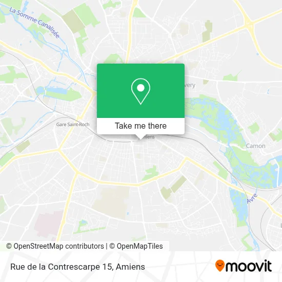 Rue de la Contrescarpe 15 map