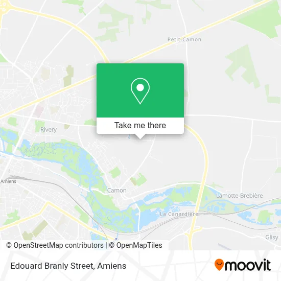 Rue Edouard Branly map