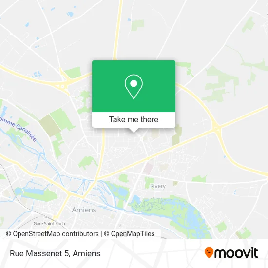 Rue Massenet 5 map