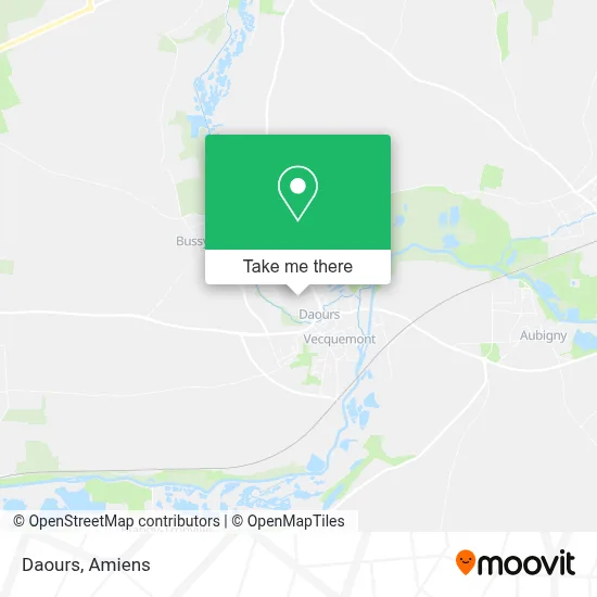 Daours map