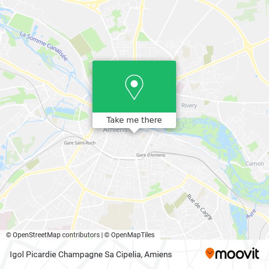 Igol Picardie Champagne Sa Cipelia map