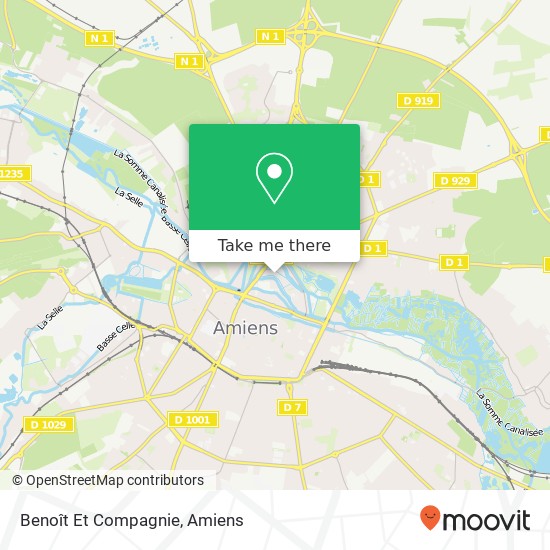 Mapa Benoît Et Compagnie