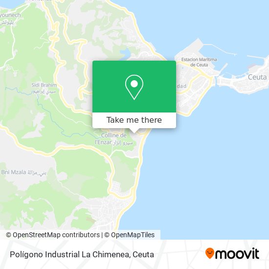 Polígono Industrial La Chimenea map