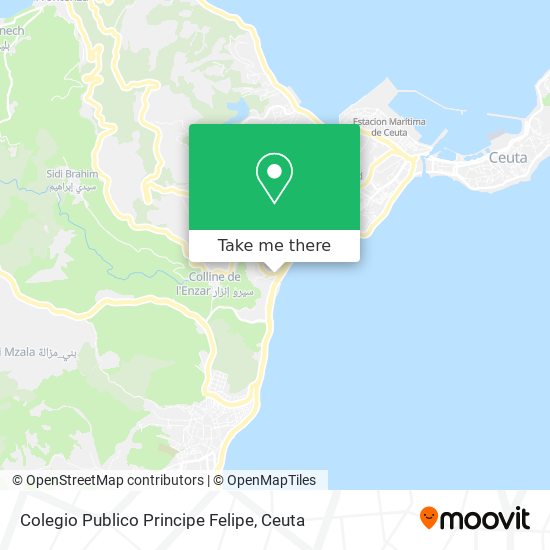 Colegio Publico Principe Felipe map
