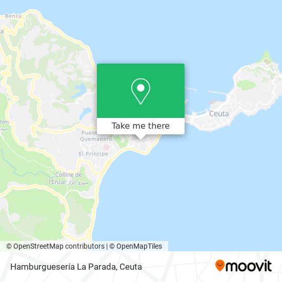 Hamburguesería La Parada map