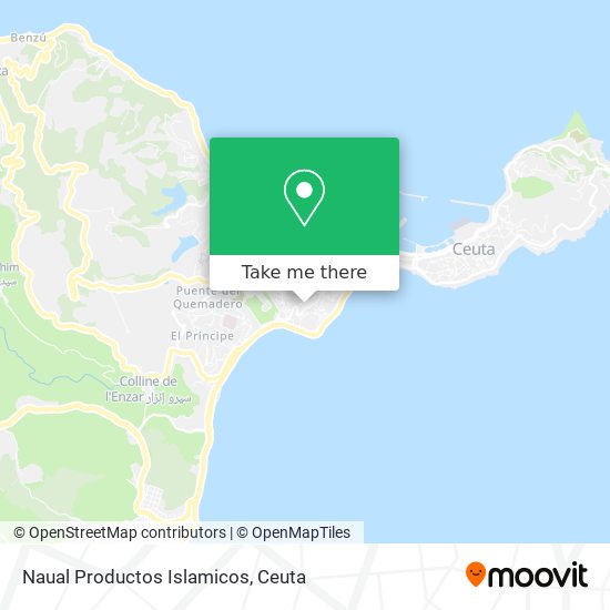 Naual Productos Islamicos map