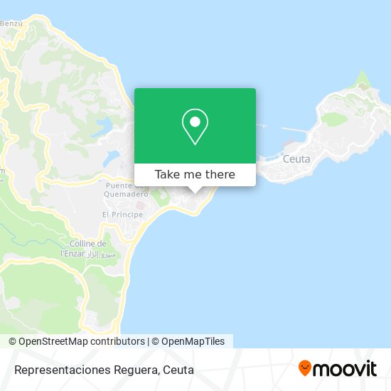 Representaciones Reguera map