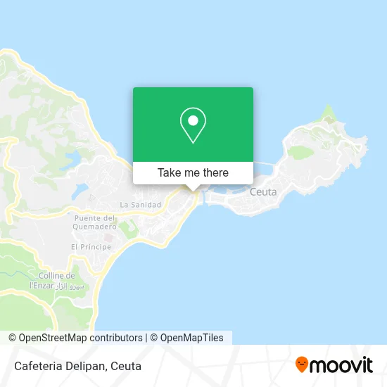 Cafeteria Delipan map