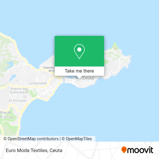 Euro Moda Textiles map