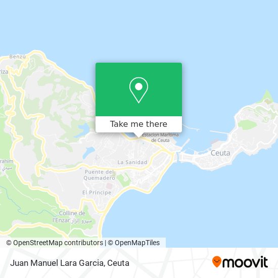 Juan Manuel Lara Garcia map