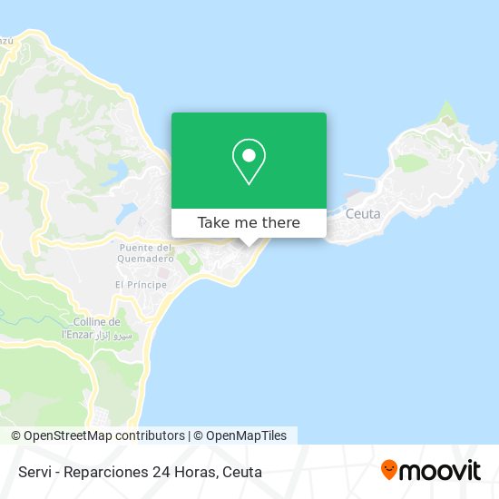 Servi - Reparciones 24 Horas map