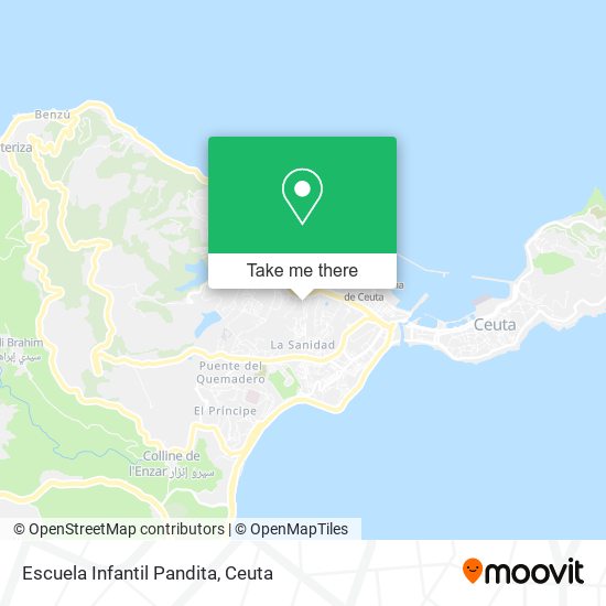 Escuela Infantil Pandita map