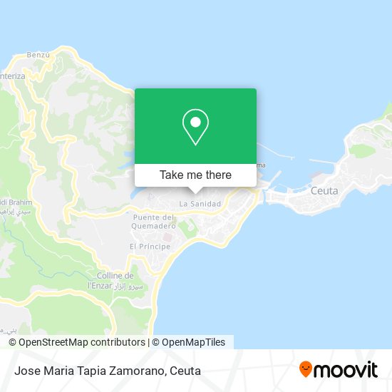 Jose Maria Tapia Zamorano map