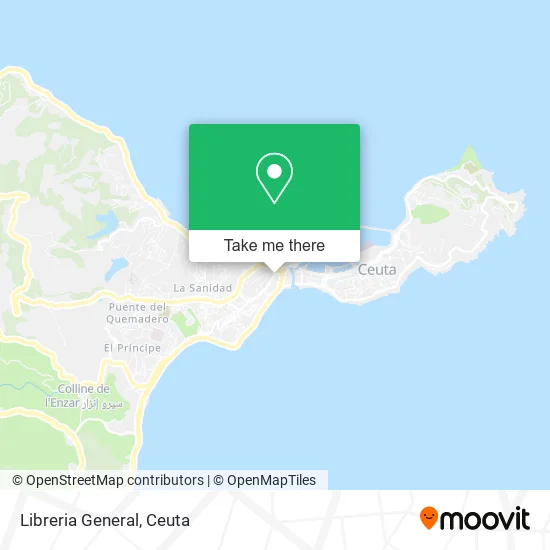 Libreria General map