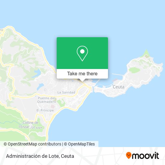 Administración de Lote map