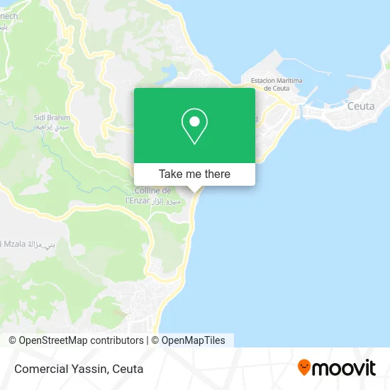 Comercial Yassin map