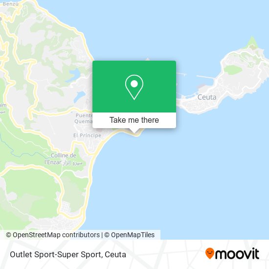 Outlet Sport-Super Sport map