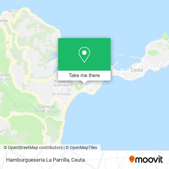 Hamburguesería La Parrilla map