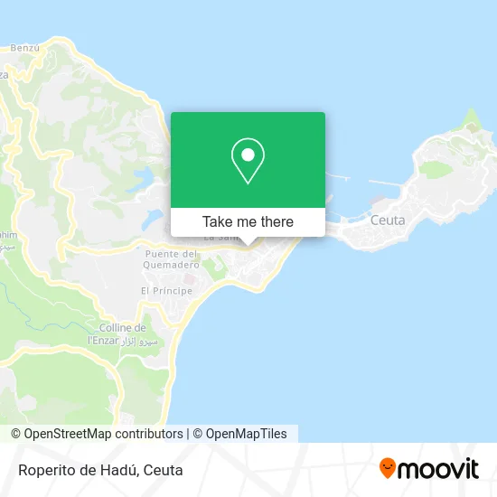 Roperito de Hadú map