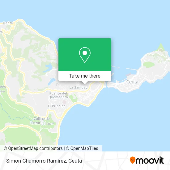 Simon Chamorro Ramírez map