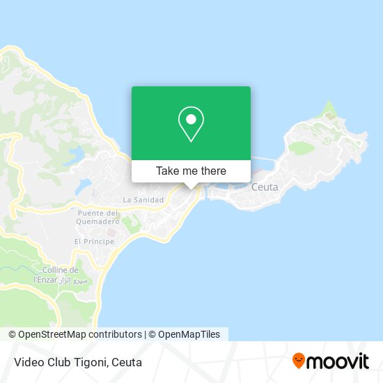 Video Club Tigoni map