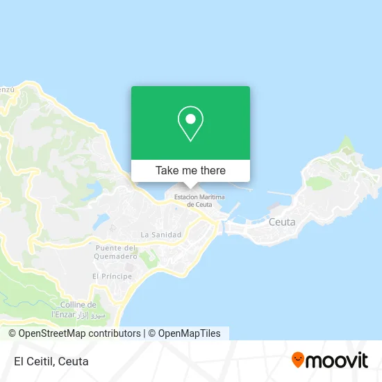 El Ceitil map