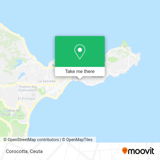 Corocotta map