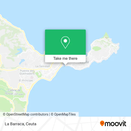 La Barraca map