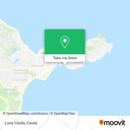 Luna Ceuta map