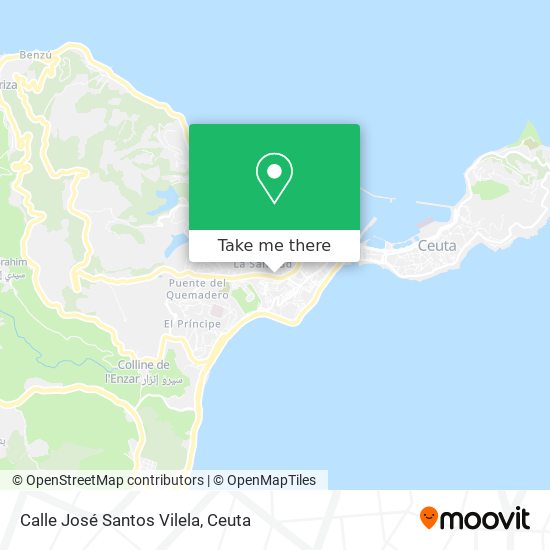 Calle José Santos Vilela map