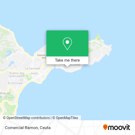 Comercial Ramon map