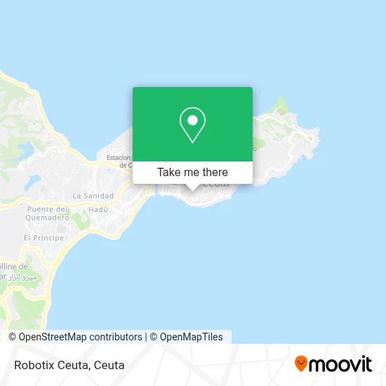 Robotix Ceuta map