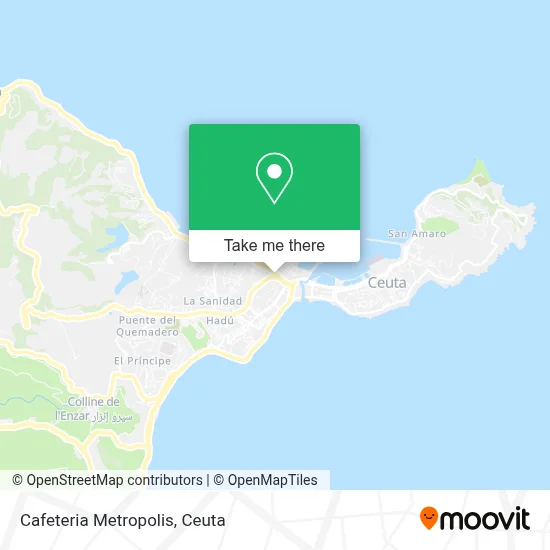 Cafeteria Metropolis map