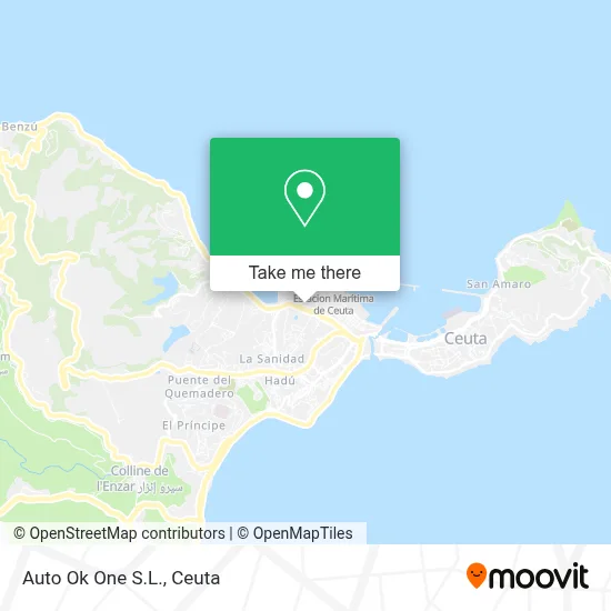 Auto Ok One S.L. map