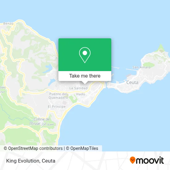 mapa King Evolution