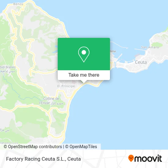 Factory Racing Ceuta S.L. map
