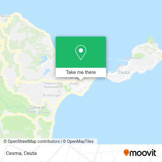 Cesma map