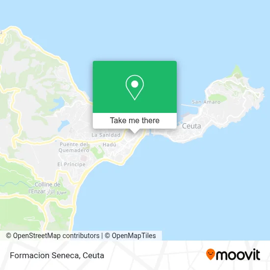 Formacion Seneca map