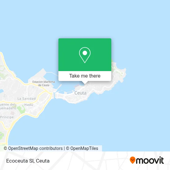 Ecoceuta Sl map