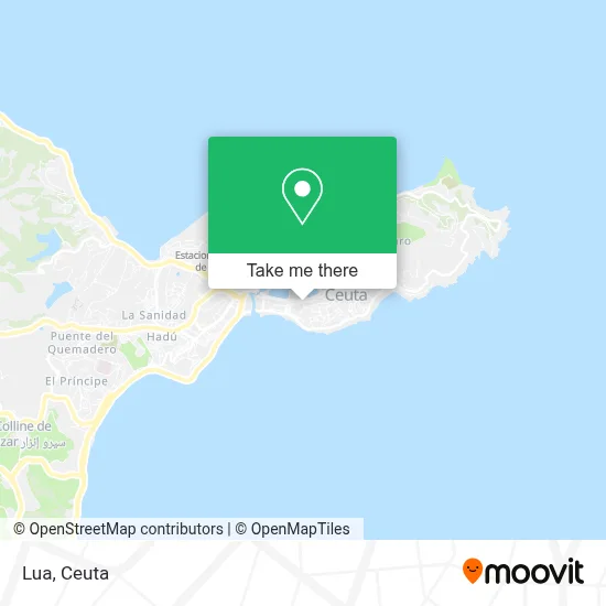 mapa Lua